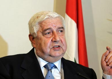 وزير الخارجية السوري وليد المعلم